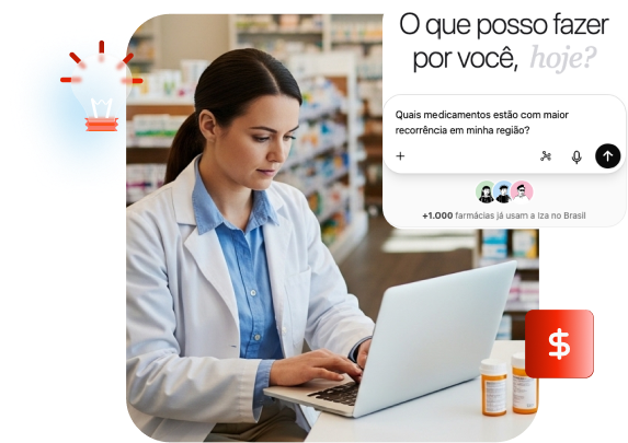 Assistente virtual Iza do Otimiza