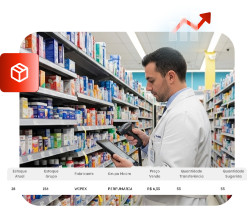 Gestão de estoque do Otimiza